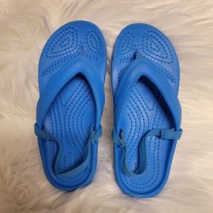 Crocs flip flopwith heel band